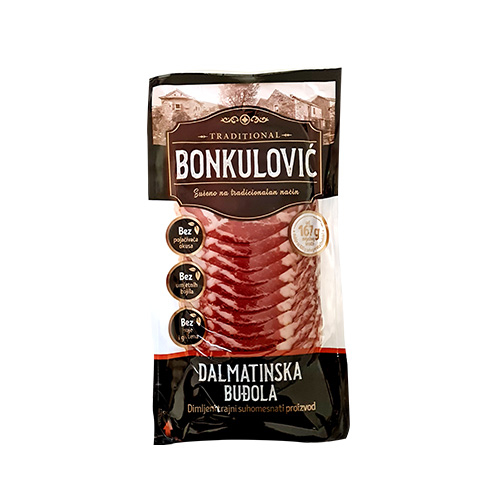 DALMATINISCHE BUGGIOLA, Aufschnitt
