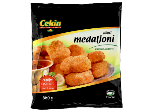 Cekin PANIRANI PILEĆI MEDALJONI smrznuti 660 g