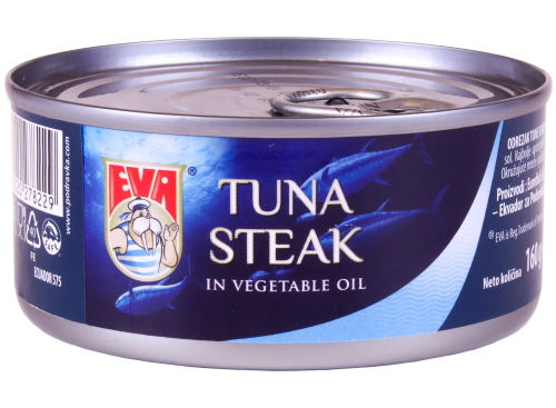 Eva TUNA STEAK u biljnom ulju, 160 g