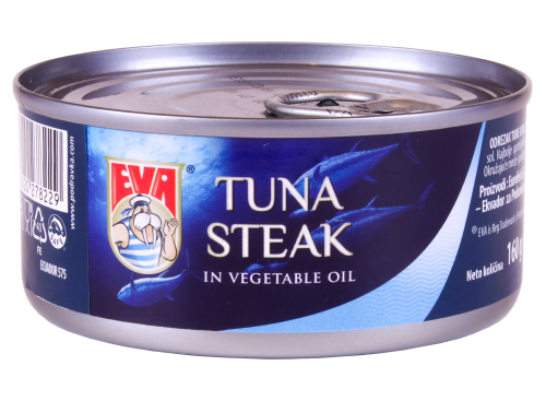 Eva TUNA STEAK u biljnom ulju, 160 g