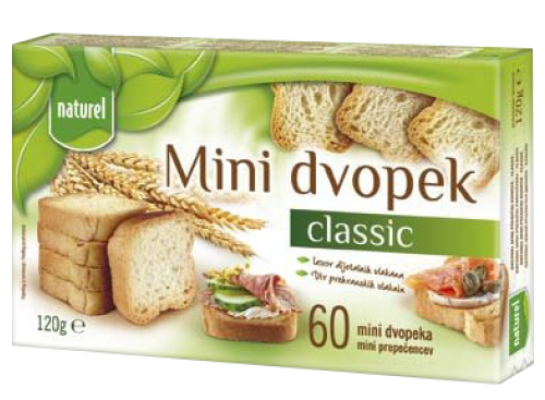 Naturel MINI DVOPEK classic, 120 g