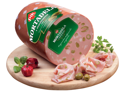 Pik Vrbovec MORTADELA narezak, original, s maslinama 150 g