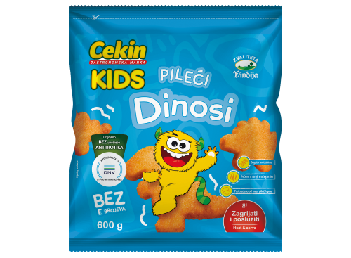 Cekin PILEĆI PANIRANI DINOSAURI smrznuto 600 g