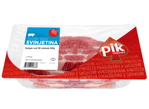 Pik Vrbovec SVINJSKI VRAT svježe, 640 g
