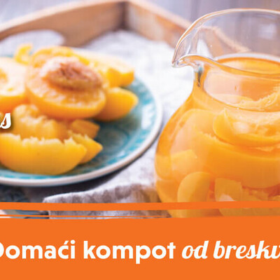 Domaći kompot od breskve