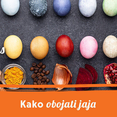 Kako obojati jaja