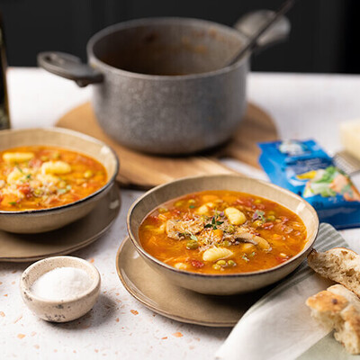 Minestrone juha s njokima