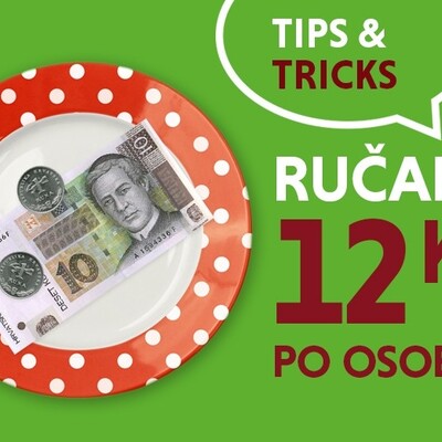 Ručak za 12 kuna po osobi