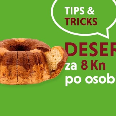Kuglof - desert za 8 kuna po osobi