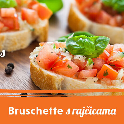 Bruschette s rajčicama