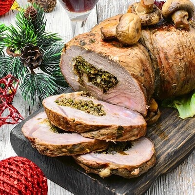 Punjeni teleći mulam