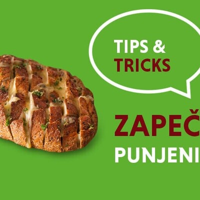 Zapečeni punjeni kruh