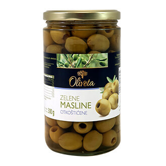 GREEN OLIVES PITLESS